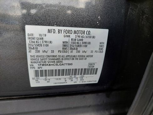 Used 2020 Ford Explorer Platinum image 43