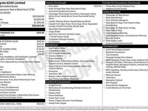 Used 2024 Toyota bZ4X AWD w/ Weather Package image 22