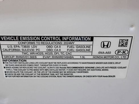 Certified 2024 Honda Accord EX image 26