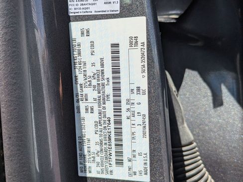 Used 2021 Ford F150 Lariat w/ Equipment Group 501A Mid AWD/4WD image 34