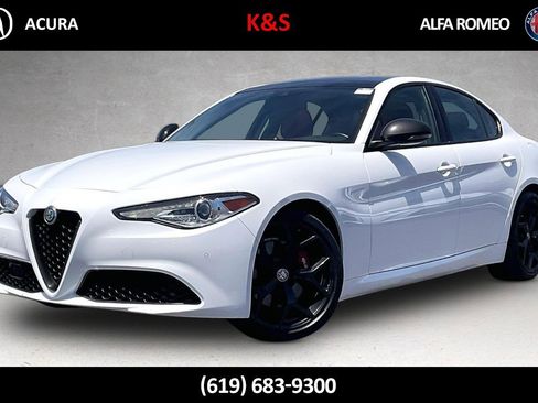Used 2021 Alfa Romeo Giulia Ti w/ Nero Edizione RWD image 1