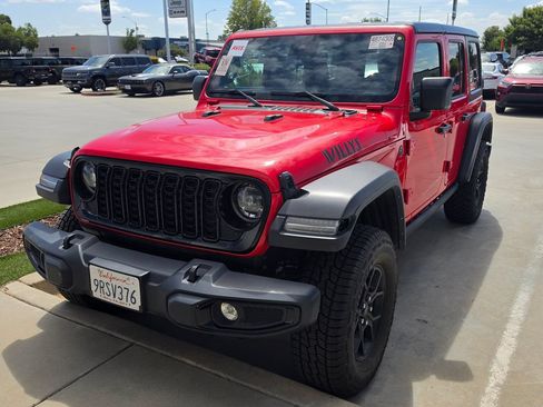 Used 2025 Jeep Wrangler Unlimited Sport AWD/4WD image 1