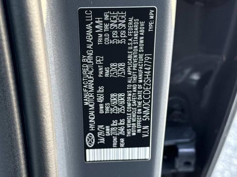Used 2025 Hyundai Tucson SEL AWD/4WD image 31