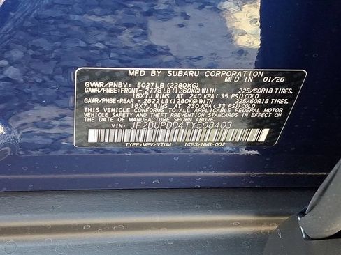 New 2026 Subaru Outback Limited AWD/4WD image 19