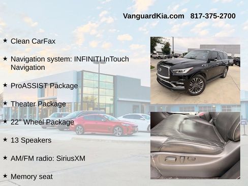 Used 2019 INFINITI QX80 Luxe w/ 22" Wheel Package RWD image 6