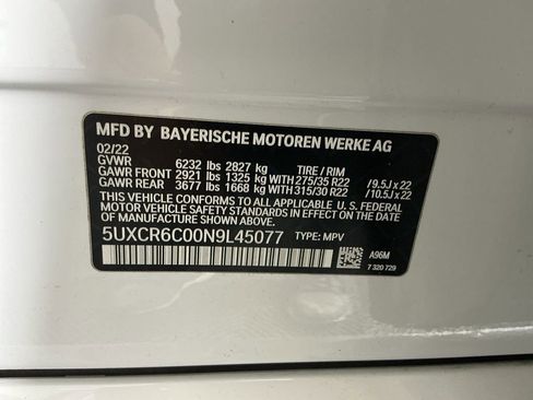 Certified 2022 BMW X5 xDrive40i w/ M Sport Package image 33