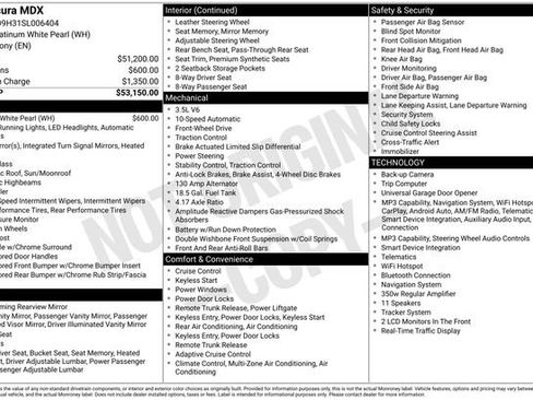 Certified 2025 Acura MDX FWD image 30