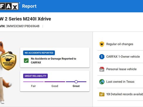 Used 2023 BMW M240i xDrive Coupe w/ Premium Package image 7