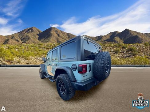Used 2023 Jeep Wrangler Unlimited Rubicon 4xe AWD/4WD image 3