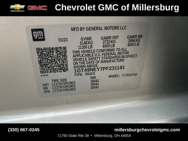Used 2023 GMC Sierra 2500 SLT w/ SLT Convenience Package AWD/4WD image 39