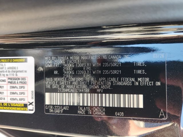 Certified 2026 Lexus RX 350 AWD w/ Convenience Package image 33