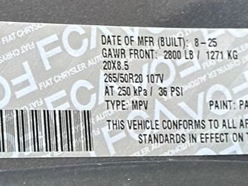 New 2025 Jeep Grand Cherokee Limited w/ Black Appearance Package image 48