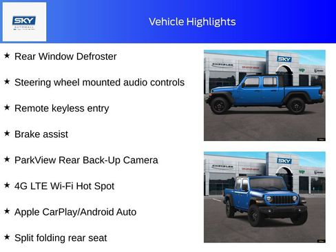 New 2025 Jeep Gladiator Sport image 11