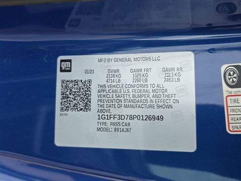 Used 2023 Chevrolet Camaro SS RWD image 21