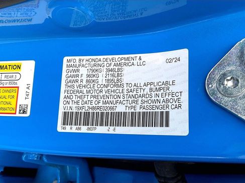 Used 2024 Honda Civic Sport image 18