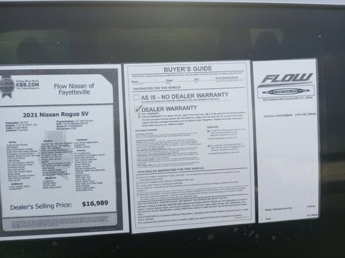 Used 2021 Nissan Rogue SV image 37