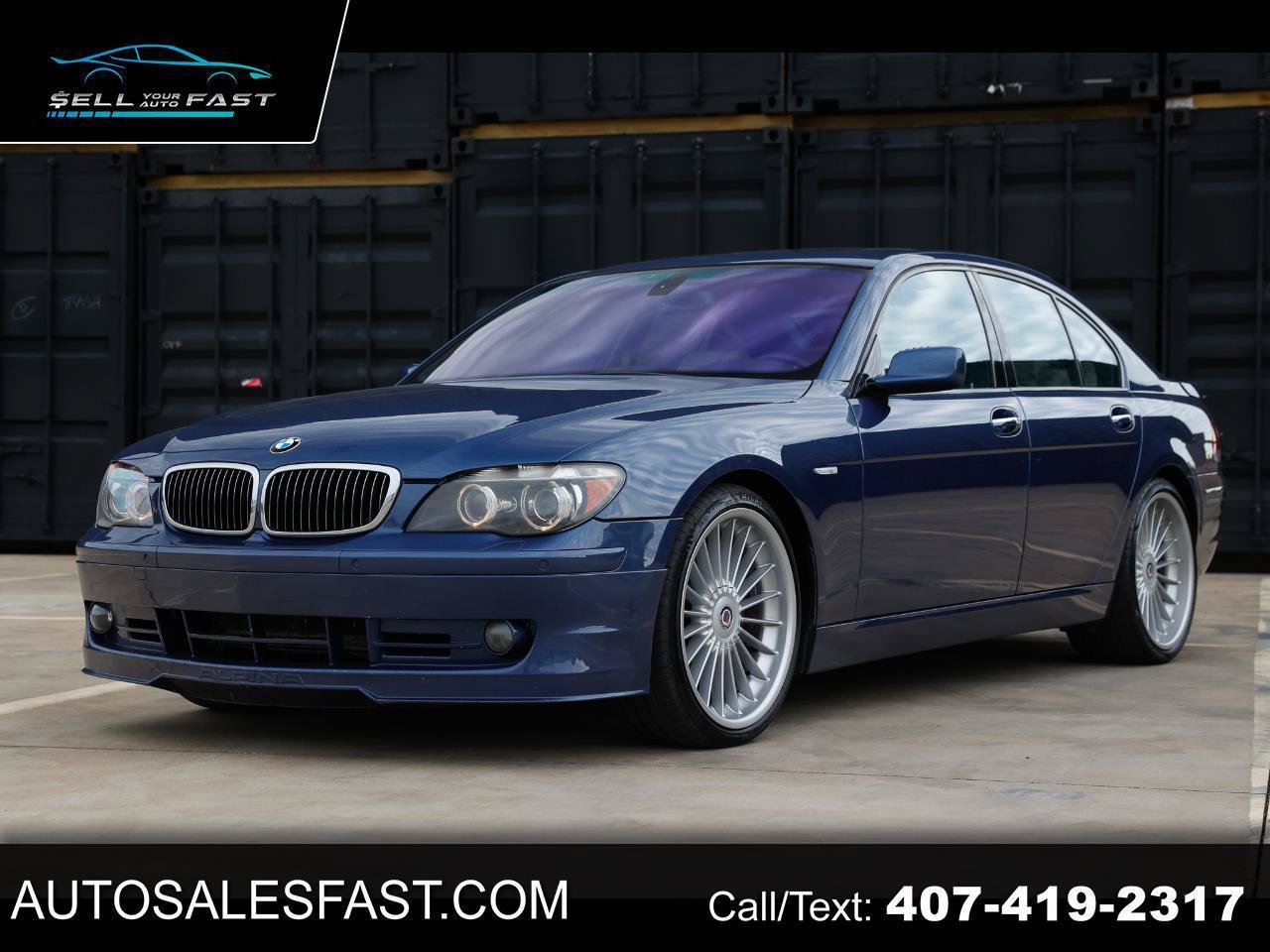 Used 2008 BMW ALPINA B7 w/ Rear Entertainment Pkg RWD image 1