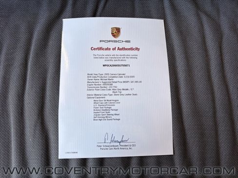 Used 2005 Porsche 911 Carrera RWD image 18