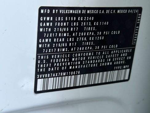 Used 2024 Volkswagen Tiguan S FWD image 27