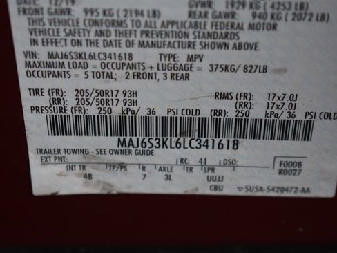 Used 2020 Ford EcoSport Titanium image 15