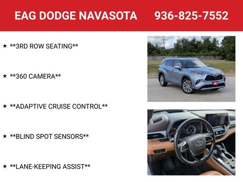 Used 2022 Toyota Highlander Platinum AWD/4WD image 8