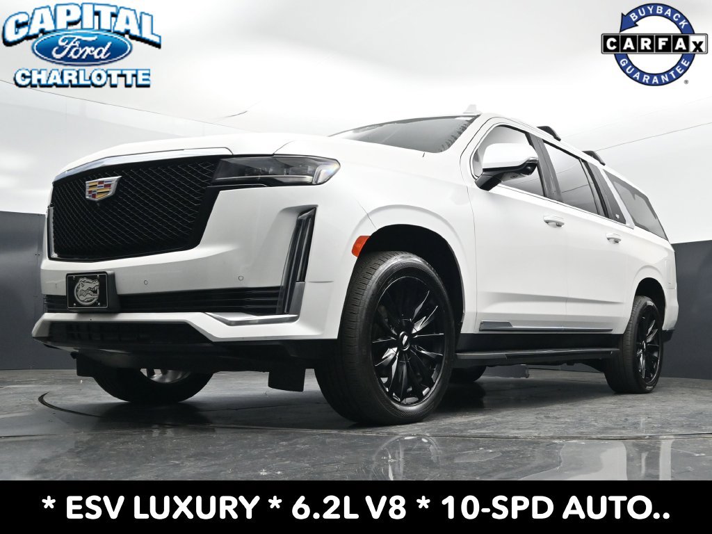 Used 2022 Cadillac Escalade ESV Luxury w/ LPO, Floor Liner Package AWD/4WD image 20
