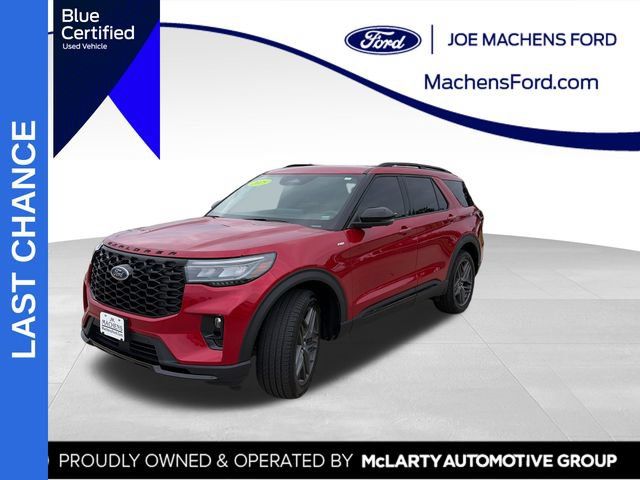 Certified 2025 Ford Explorer ST-Line w/ Premium Package AWD/4WD 360° Tour
