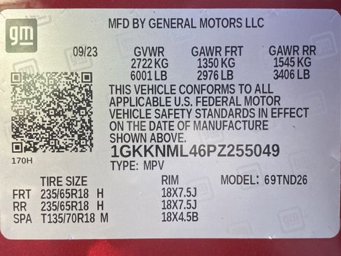 Used 2023 GMC Acadia SLT w/ Technology Package image 45