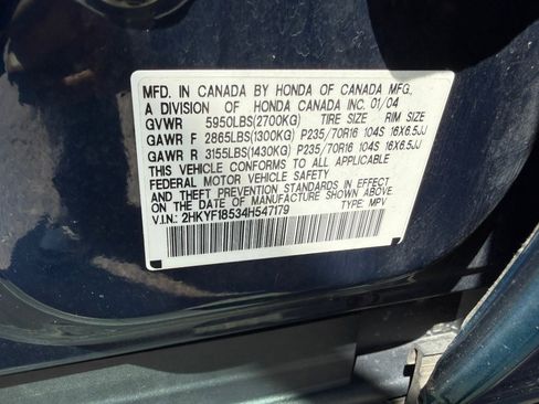 Used 2004 Honda Pilot EX image 40