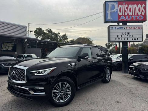 Used 2023 INFINITI QX80 Luxe w/ Cargo Package image 1