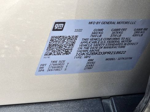 Used 2023 GMC Yukon SLT AWD/4WD image 54