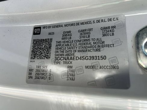 Used 2025 Chevrolet Silverado 1500 W/T RWD image 34