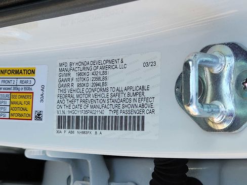 Certified 2023 Honda Accord EX image 25
