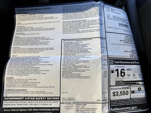 Used 2015 Land Rover Range Rover Long Wheelbase Supercharged image 9