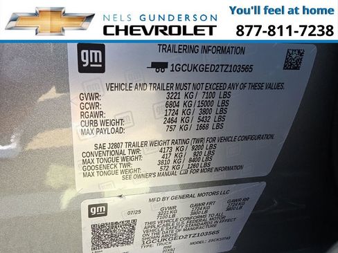 New 2026 Chevrolet Silverado 1500 LTZ image 33