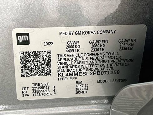 Used 2023 Buick Encore GX Select w/ Sport Touring Package AWD/4WD image 11