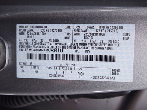 Used 2024 Ford Escape ST-Line w/ Cold Weather Package image 26