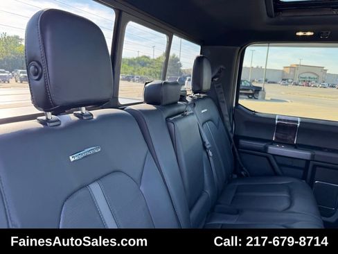 Used 2015 Ford F150 Platinum w/ Equipment Group 701A Luxury image 65