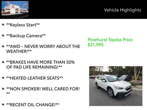 Used 2022 Subaru Outback Limited image 19