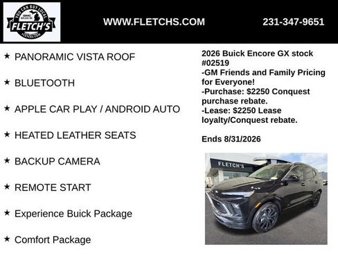 New 2026 Buick Encore GX Sport Touring w/ Comfort Package AWD/4WD image 2