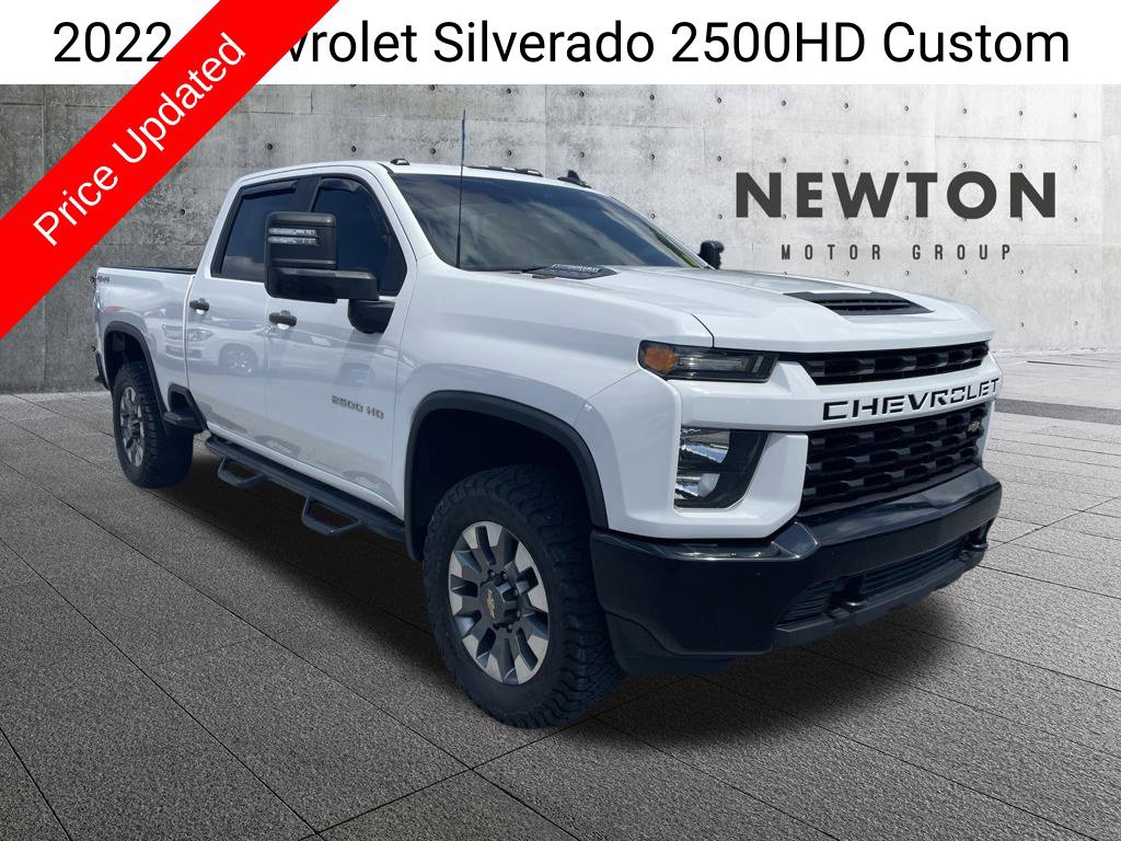 Used 2022 Chevrolet Silverado 2500 Custom w/ Custom Value Package AWD/4WD image 1