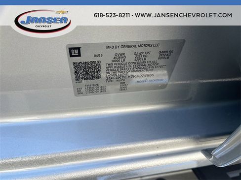 Used 2019 Chevrolet Silverado 2500 LTZ w/ Duramax Plus Package image 34