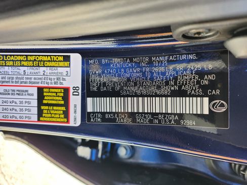 New 2025 Lexus ES 350 w/ Premium Package image 35