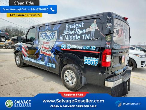 Used 2018 Nissan NV 3500 SL w/ Navigation Package image 3