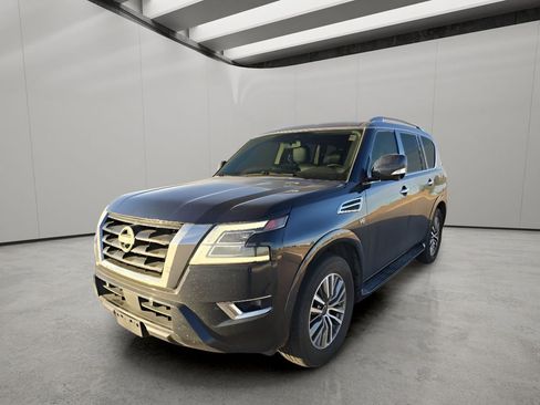 Used 2021 Nissan Armada SL w/ Captain's Chairs Package AWD/4WD image 1