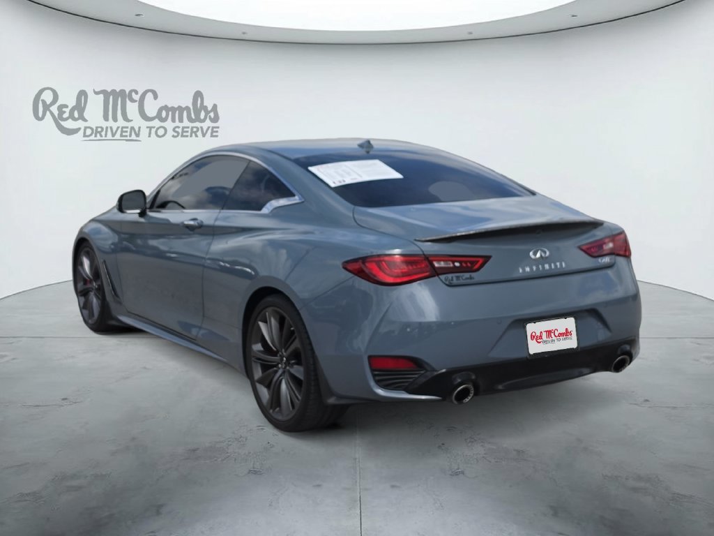 Used 2021 INFINITI Q60 Red Sport 400 w/ Carbon Fiber Package RWD image 3