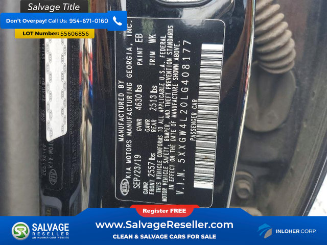 Used 2020 Kia Optima SX FWD image 16