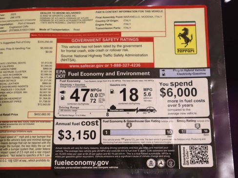 Certified 2025 Ferrari 296 GTB image 48