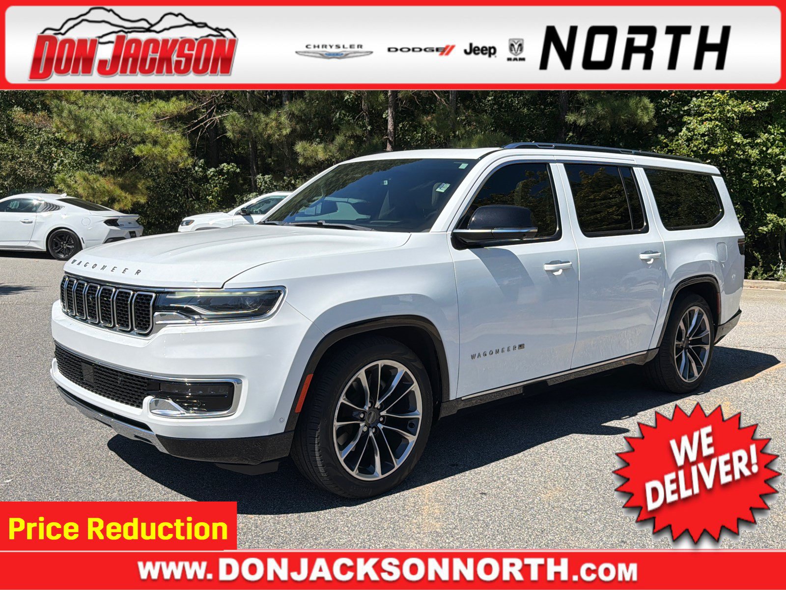Used 2023 Jeep Wagoneer L Series III w/ Premium Group I AWD/4WD image 1