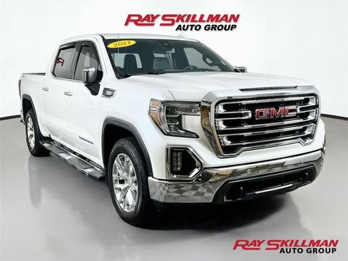 Used 2021 GMC Sierra 1500 SLT w/ SLT Premium Plus Package AWD/4WD image 1